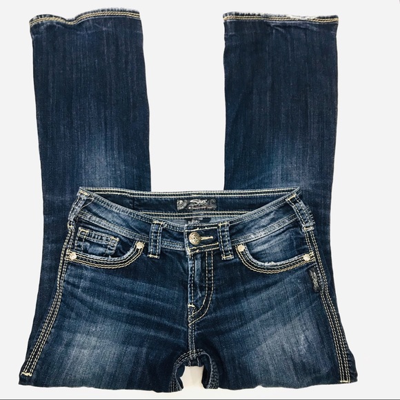 Silver Suki Surplus Bootcut dark wash jeans Sz 28 - Picture 7 of 7